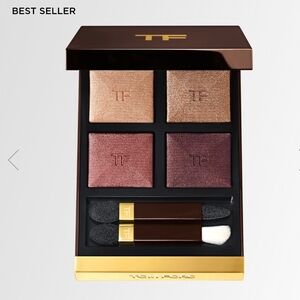 NIB Tom Ford Eye Color Eyeshadow Quad In 04 Honeymoon